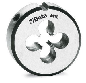 Beta Narzynka okrągła, gwint metryczny drobnozwojny, stal chromowa MF24x1.5 004410121