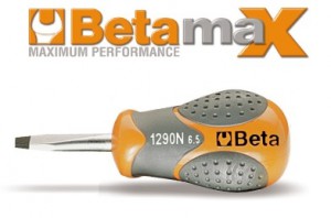 Beta Wkrętak płaski krótki BetaMAX 6.5x30mm w blistrze 012900106