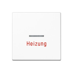 Jung Klawisz pojedynczy z opisem "Heizung Notschalter" A590HWW