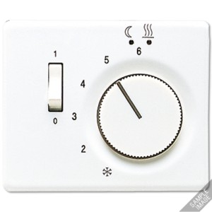 Jung Pokrywa termostatu do ogrzewania podłogowego FTR231 U SLFTR231PLGB