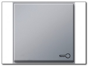 Gira Klawisz symbolem klucza Gira TX_44 (IP 44) kolor aluminium 028765