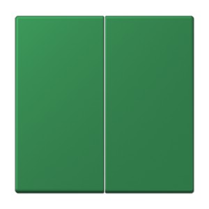 Jung Klawisz 2-krotny Les Couleurs® Le Corbusier - Vert foncé - LC99532050