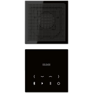 Jung Zestaw Mono: Moduł Bluetooth (Czarny) + Głośnik (Czarny) - BTCLS918SW