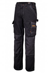 Beta Spodnie robocze z wieloma kieszeniami czarne (Seria 7815N) Rozmiar XS 078150000