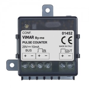 Vimar Interfejs licznika miernika impulsów do urządzeń licznikowych - 01452