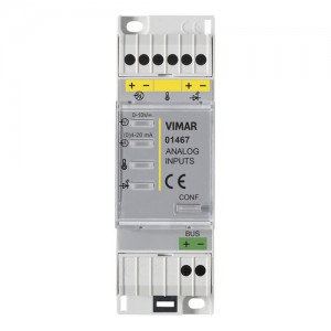 Vimar Interfejs z 3-ma wejściami analogowymi 2M - 01467