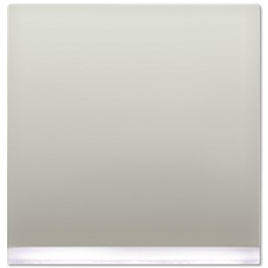 Jung Płytka z białym podświetleniem podłogowym LED - Stal nierdzewna - ES2539-OLEDW