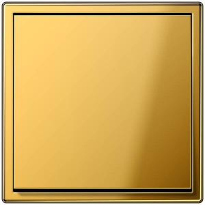 Jung Przycisk LS 990 Pojedynczy – w kolorze złota