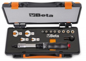 Beta Zestaw 1/4'' Wkrętak dynamometryczny 604B/10 z akcesoriami w pudełku 006710002