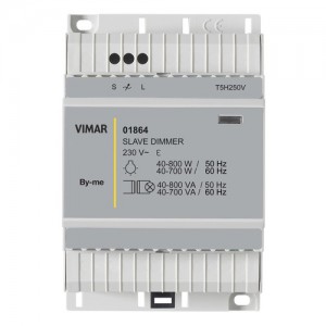 Vimar Ściemniacz SLAVE 230V 40-800W/VA MOSFET+TRIAC 4M - 01864