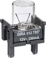 Gira Element podświetlający do lampki sygnalizacyjnej 250mA, Żarówka 12V 093200