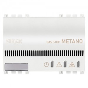 Vimar Detektor metanu 230V z sygnalizacją świetlną i akustyczną 3M - Biały - 19420.B