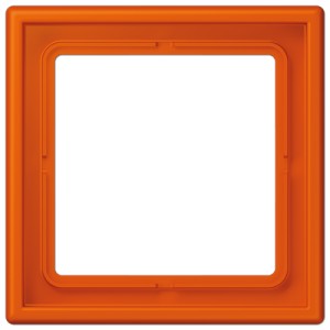 Jung Ramka 1-krotna Les Couleurs® Le Corbusier - Orange vif - LC9814320S