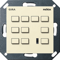 Gira Revox jednostka obsługowa Voxnet 218 do opisu System 55 (Kremowy lakierierowany) 223801