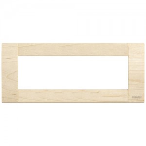 Vimar Ramka ozdobna Wooden Classica (naturalne drewno) 6M - Klon Europejski - 16736.51