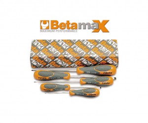 Beta Zestaw wkrętaków płaskich BetaMAX 2,5-10mm 9szt. 012900319