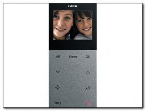 Gira Unifon wideo AP System 55 kolor aluminium 127926