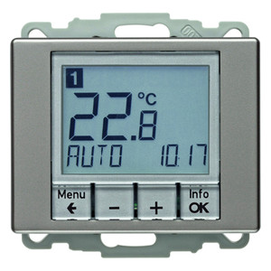 Berker - Hager Regulator temperatury ze sterowaniem czasowym i elementem centralnym