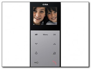 Gira Unifon wideo AP Gira E22 kolor aluminium 1279203