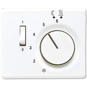 Jung Pokrywa termostatu do ogrzewania podłogowego FTR231 U SLFTR231PLWW