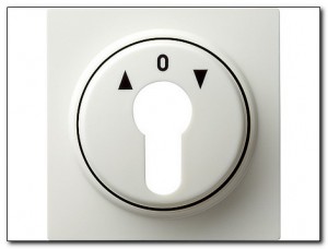 Gira Osłona wyłącznika na klucz S-Color biały 066440