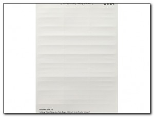 Gira Arkusz opisowy 11,7x66,3 mm  biały 2876112