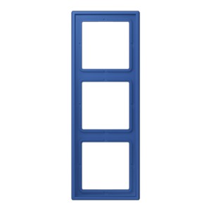 Jung Ramka 3-krotna Les Couleurs® Le Corbusier - Bleu outremer 59 - LC9834320K
