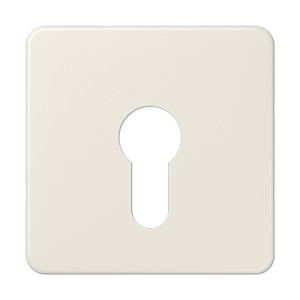 Jung Płytka centralna przełącznika kluczowego (niezabezpieczonego) - Kość słoniowa - 525