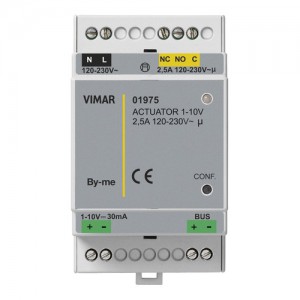 Vimar Aktor 1-10V DC 30mA LED / przekaźniowy 1,5A 120-230V By-me Marine 3M - 01975