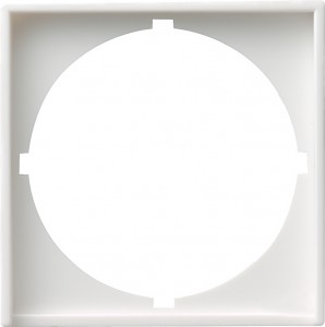 Gira Ramka pośrednia 50x50 okrągła System 55 biały matowy 028127