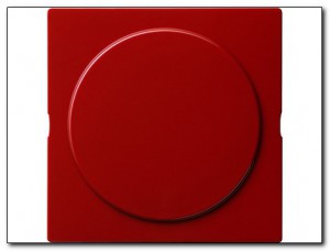 Gira Zaślepka z płytką mocującą S-Color czerwony 026843