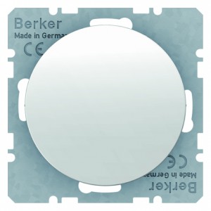 Berker - Hager Zaślepka z płytką czołową  R.1/R.3 biały, połysk 10092089