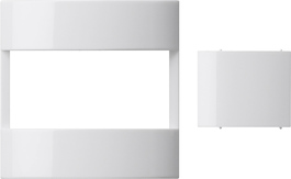 Gira Osłona wyłącznika samoczynnego z zestawem przysłon, standard System 55 (Biały) 147003