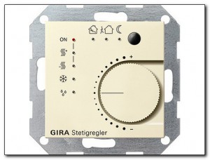 Gira Regulator KNX System 55 kremowy 210001