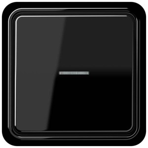 Jung Przełącznik CD 500 Podświetlony – Czarny