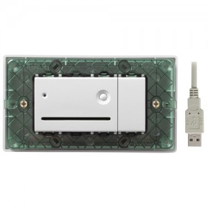 Vimar Programator kart z kablem i złączem USB 4M - Biały - 14473