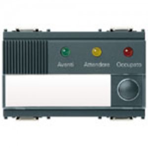 Vimar Dzwonek elektroniczny do systemów dostępu 12V SELV 50-60Hz 3M - Antracyt - 16455