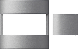 Gira Osłona wyłącznika samoczynnego z zestawem przysłon, standard System 55 (Aluminium) 147026