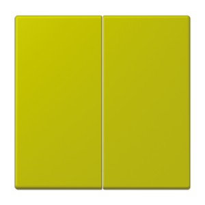 Jung Klawisz 2-krotny Les Couleurs® Le Corbusier - Vert olive vif - LC9954320F