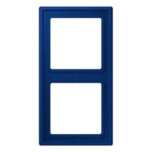 Jung Ramka 2-krotna Les Couleurs® Le Corbusier - Bleu outremer foncé - LC9824320T