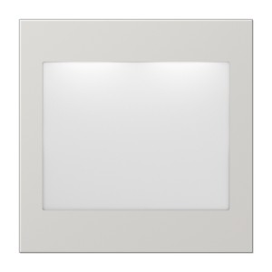 Jung Płytka z białym oświetleniem do czytania LED - Jasnoszara - LS539LGLEDLW-12