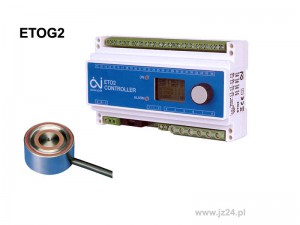 Elektra Regulator temperatury ETOG2, manualny, elektroniczny, DIN
