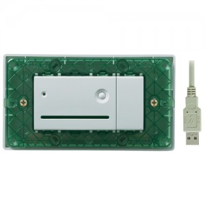 Vimar Programator kart z kablem i złączem USB 4M - Srebrny - 14473.SL