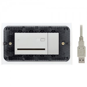 Vimar Programator kart z kablem i złączem USB 4M - Biały - 20473.B