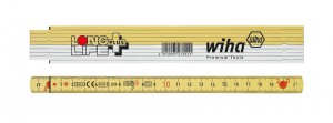 Wiha Miara składana Longlife® Plus 2m, biała, 10 ogniw 27059 (10 szt.)
