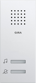 Gira Gong natynkowy System 55 biały 120003