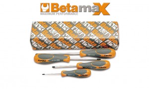Beta Zestaw wkrętaków krzyżowych Phillips® BetaMAX PH0-PH3 4szt. 012920304
