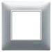 Vimar Ramka ozdobna Plana Technopolymer (technopolimer) 2M - Srebro matowe - 14642.20
