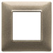 Vimar Ramka ozdobna Plana Technopolymer (technopolimer) 2M - Brązowy metaliczny - 14642.26