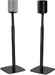 SONOS – Stojaki regulowane do ONE, ONE SL i PLAY:1 (Para) – Czarne – FLEXSON FLOOR STAND